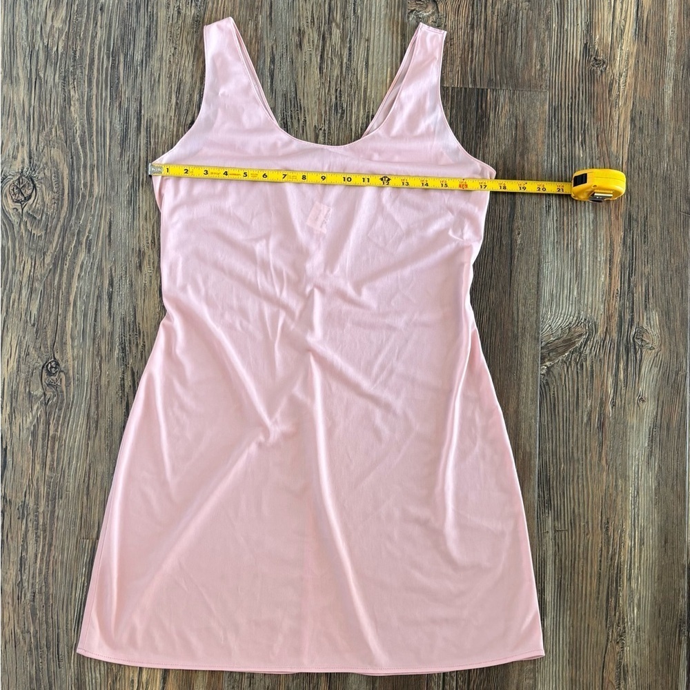 Vintage Slip Dress Undergarment Womens 11/12 Nude Blush Light Pink Made in USA - Picture 4 of 6